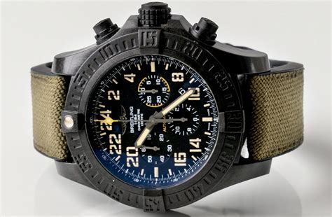 military breitling watch|breitling avenger hurricane 50mm.